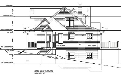 Northwest Elevation